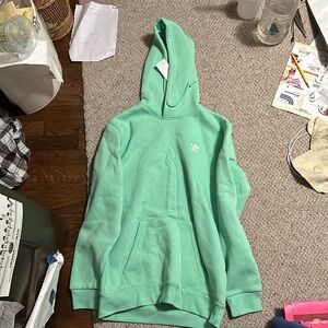 Adidas Men’s Medium hoodie mint green